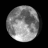 Waning Gibbous, Luna  19 days in cycle